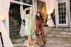 Indian groom and Maharani making their grand entrance. Indian groom and Maharani making their grand entrance.