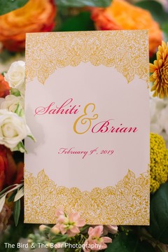Indian wedding invitation design details. Indian wedding invitation design details.
