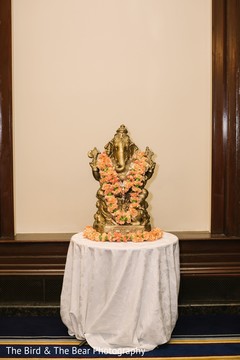 The beautiful statue of Ganesha at the venue. The beautiful statue of Ganesha at the venue.