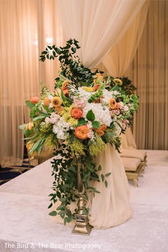 Indian wedding floral and decor details. Indian wedding floral and decor details.