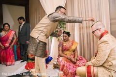 Indian bride and Raja during the Indian wedding ceremony. Indian bride and Raja during the Indian wedding ceremony.