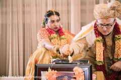Raja and Maharani looking gorgeous during the traditional rituals. Raja and Maharani looking gorgeous during the traditional rituals.