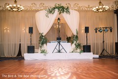 Indian wedding dance floor decor details. Indian wedding dance floor decor details.