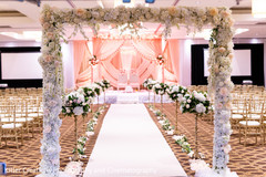 Hindu wedding stage. Hindu wedding stage.