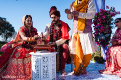 Traditional North Indian wedding style. Traditional North Indian wedding style.