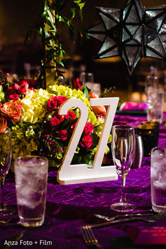 Wooden Indian wedding table number. Wooden Indian wedding table number.