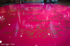 Pink Indian wedding dance floor. Pink Indian wedding dance floor.
