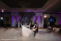 Maharani and Raja showing some moves during their first dance. Maharani and Raja showing some moves during their first dance.