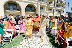 Maharani arriving to the hindu wedding ceremony. Maharani arriving to the hindu wedding ceremony.