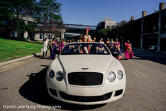 Indian groom ahead of baraat procession. Indian groom ahead of baraat procession.