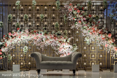 Indian wedding reception stage decorations. Indian wedding reception stage decorations.