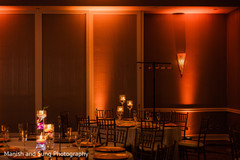 Indian wedding reception orange lights decorations. Indian wedding reception orange lights decorations.