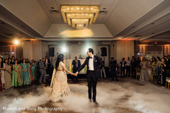 Indian lovebirds having their first dance. Indian lovebirds having their first dance.