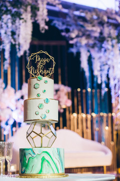 Indian wedding cake design detail. Indian wedding cake design detail.