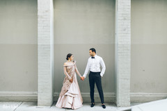 Maharani and Raja wearing the reception outfits during the session. Maharani and Raja wearing the reception outfits during the session.