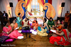 Hindu performance in Hindu wedding reception. Hindu performance in Hindu wedding reception.
