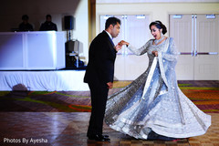 Maharani and her Raja dancing in the performance. Maharani and her Raja dancing in the performance.