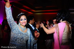 Maharani in sky blue gown enjoying the party. Maharani in sky blue gown enjoying the party.