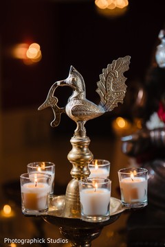 Indian wedding bronze bird bell for tituals. Indian wedding bronze bird bell for tituals.