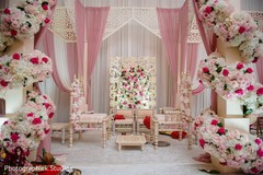 Indian wedding mandap flowers and draping decorations. Indian wedding mandap flowers and draping decorations.