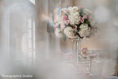 Indian wedding table tall crystal flowers vase. Indian wedding table tall crystal flowers vase.