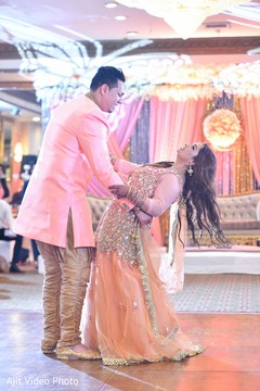 Peach and pink themed engagement party. Peach and pink themed engagement party.