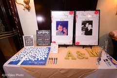 Indian engagement guest book table decor. Indian engagement guest book table decor.