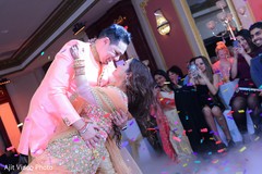 Indian couple at engagement dance capture. Indian couple at engagement dance capture.