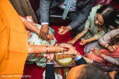 Indian bride during her Mehndi party, Indian bride during her Mehndi party,