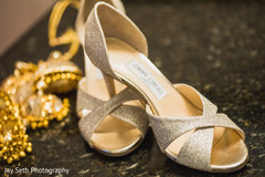 Silver colored shoes worn by our Maharani. Silver colored shoes worn by our Maharani.
