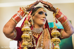 Maharani showing bracelets. Maharani showing bracelets.