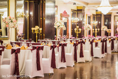 Hindu reception table arrangement. Hindu reception table arrangement.