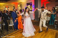 Maharani and Raja dancing in front of their Indian guests. Maharani and Raja dancing in front of their Indian guests.