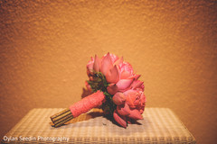 Maharani's bouquet on display prior to the Indian wedding. Maharani's bouquet on display prior to the Indian wedding.