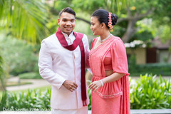 Bride and groom prior to the Indian wedding ceremony. Bride and groom prior to the Indian wedding ceremony.