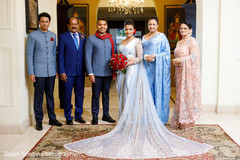 Portraits after the Indian wedding ceremony. Portraits after the Indian wedding ceremony.