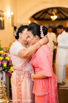 Indian bride's pink saree design capture. Indian bride's pink saree design capture.