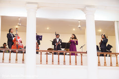 Live musicians performing for the Indian newlyweds. Live musicians performing for the Indian newlyweds.
