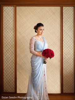 Maharani wearing an sky blue anarkali. Maharani wearing an sky blue anarkali.