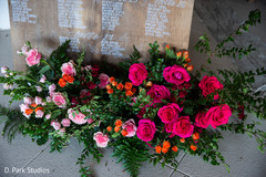 Indian wedding pink roses entrance decorations. Indian wedding pink roses entrance decorations.