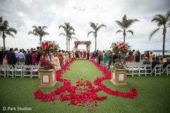 Indian wedding ceremony roses decoration for aisle entrance. Indian wedding ceremony roses decoration for aisle entrance.