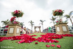 Indian wedding ceremony aisle decoration. Indian wedding ceremony aisle decoration.