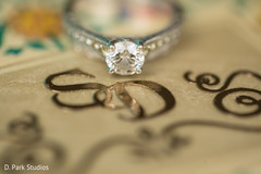 Indian bridal white diamond ring. Indian bridal white diamond ring.