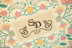 Indian wedding invitations highlighted with golden letters. Indian wedding invitations highlighted with golden letters.