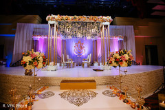 Indian wedding floral decor details. Indian wedding floral decor details.