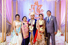 Indian bride and groom after the Indian wedding ceremony. Indian bride and groom after the Indian wedding ceremony.