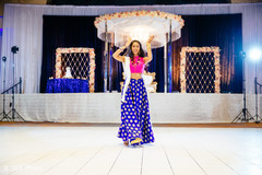 Special guest performing a choreography during the reception. Special guest performing a choreography during the reception.