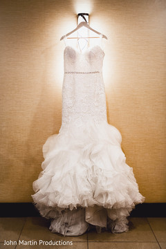 The white wedding dress The white wedding dress