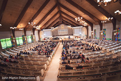 The interior of the cathedral before the ceremony The interior of the cathedral before the ceremony