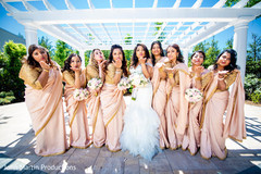 Maharani and her bridesmaids Maharani and her bridesmaids